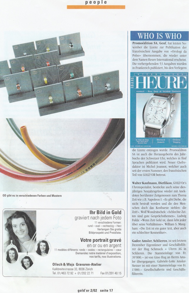 Fabian Blaser Schmuck im Goldor