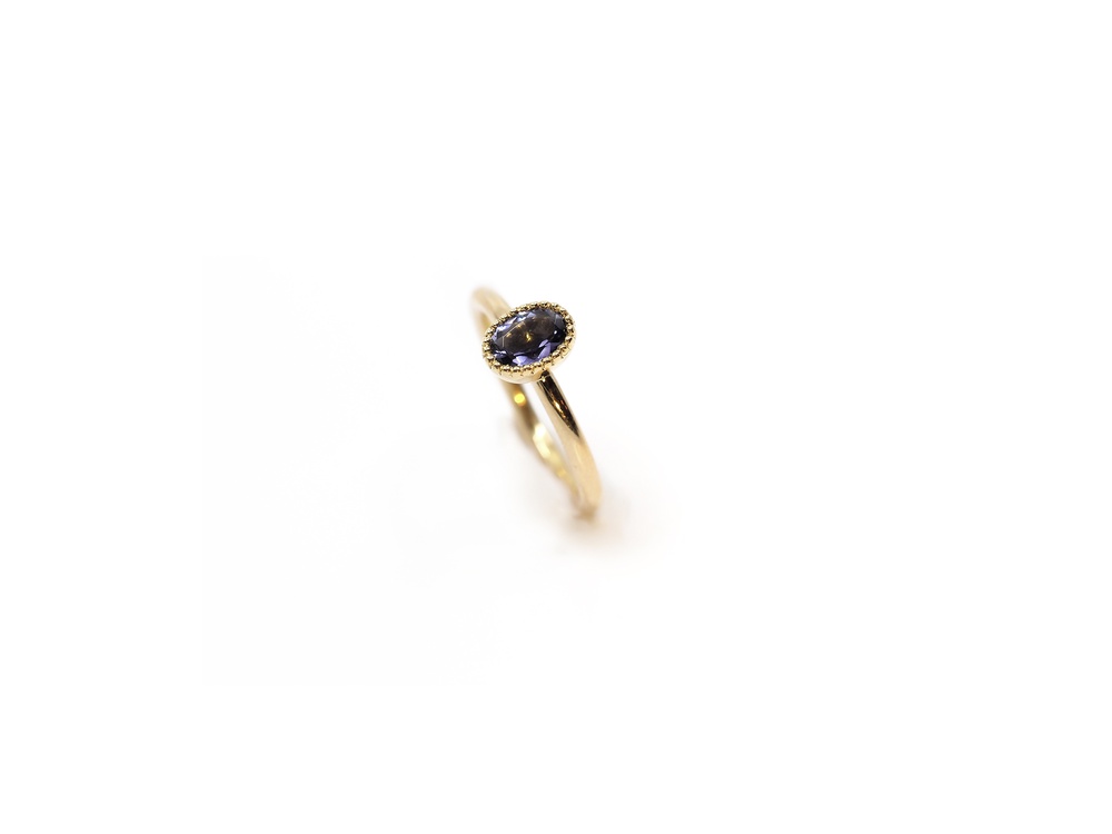 Fabian Blaser Ring in Rotgold mit Spinell