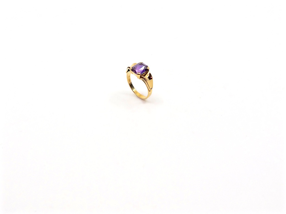 Fabian Blaser Vintage Ring mit Amethyst
