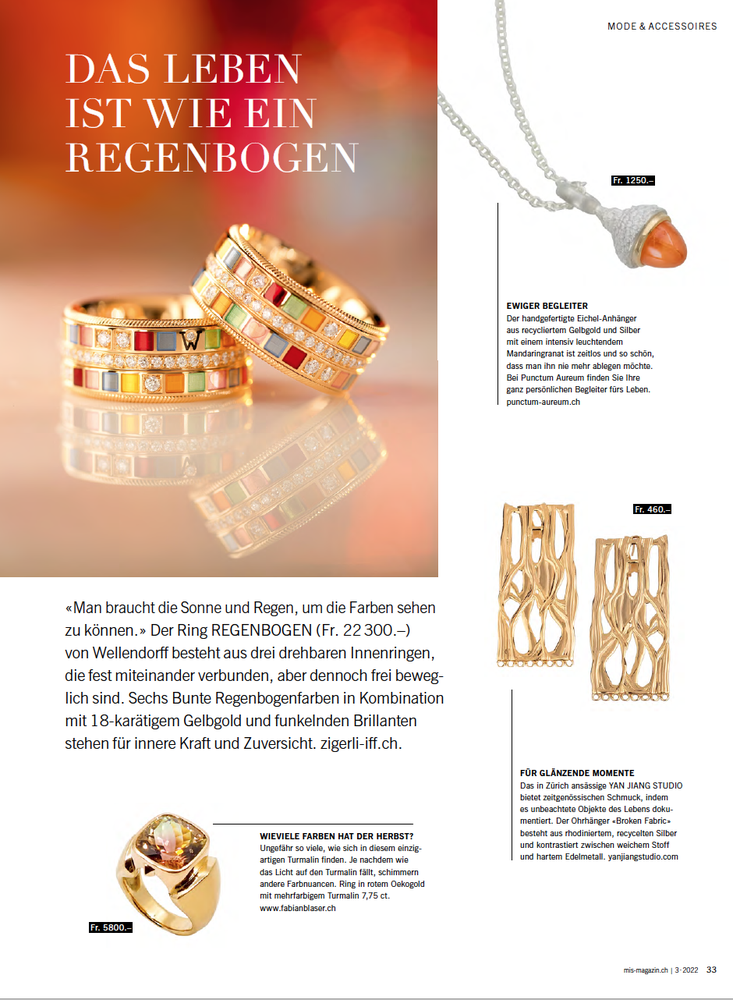 MIS Magazin Fabian Blaser Ring Turmalin