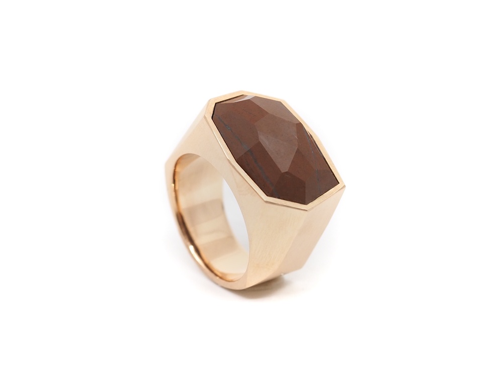Fabian Blaser Ring mit Kieselstein Jaspis