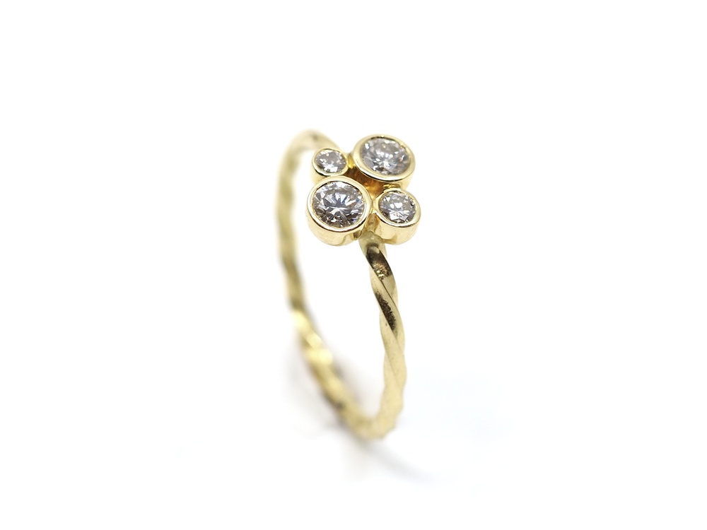 Fabian Blaser Ring mit Brillanten