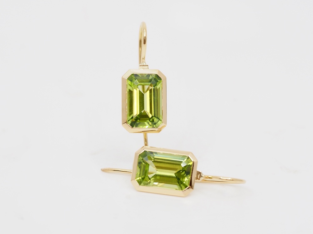 Fabian Blaser Schmuck Ohrhänger Peridot