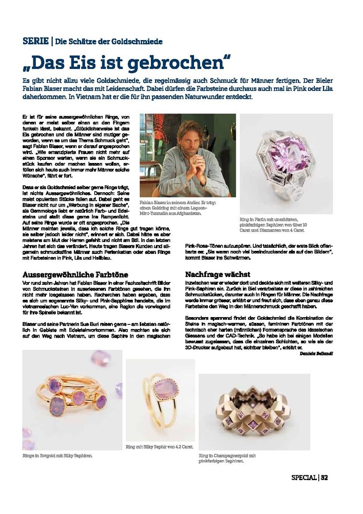 Gold'Or Fabian Blaser Schmuck