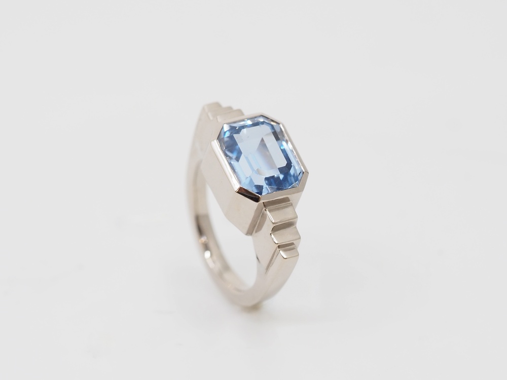 Ring in Weissgold Fabian Blaser